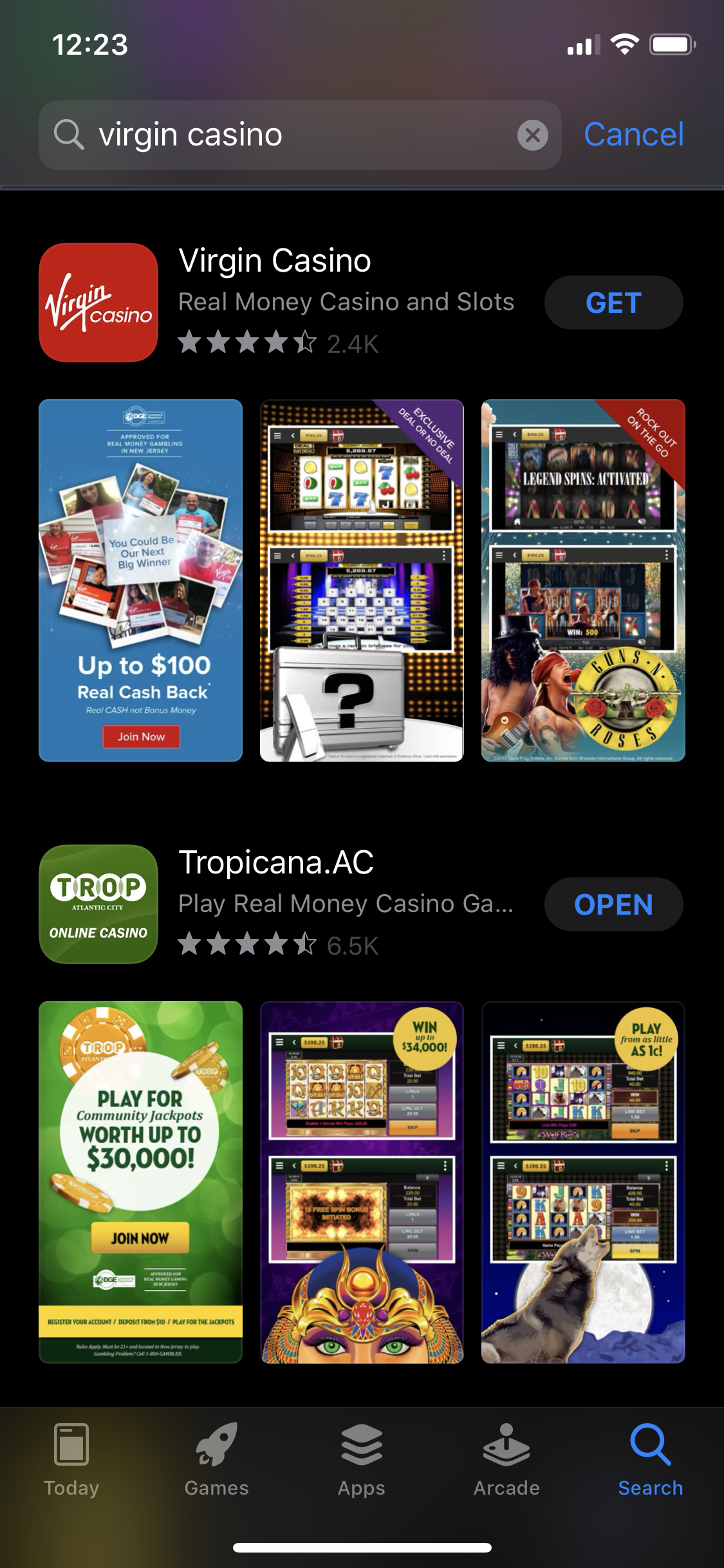Best app online casino